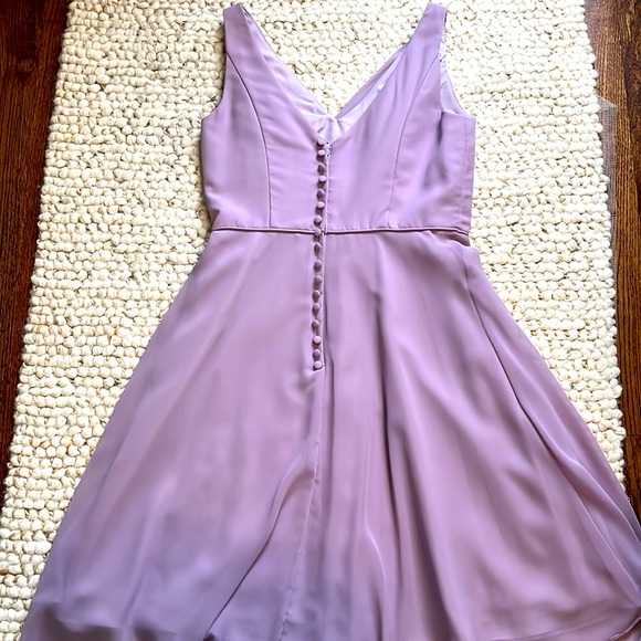 Alfred Angelo | Mauve Bridesmaid Dress | Size 10 - Picture 3 of 4